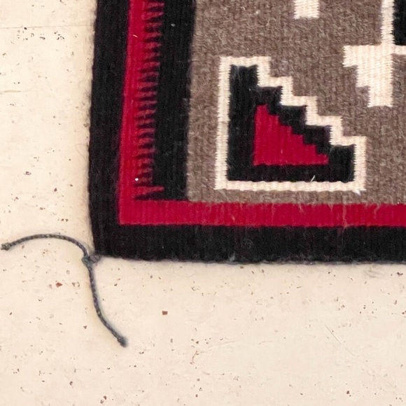 Ralph Lauren Christmas Navajo Style Wool Rug - Picture 4 of 8